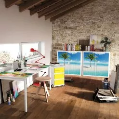 EasyOffice by Paperflow Rollladenschrank easyOffice Holiday I - Blau 12 EasyOffice by Paperflow Rollladenschrank easyOffice Holiday I - Blau -Büromöbel Verkaufsgeschäft rollladenschrank easyoffice holiday i blau 3229549