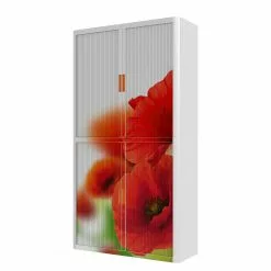 EasyOffice by Paperflow Rollladenschrank easyOffice Nature II - Rot
