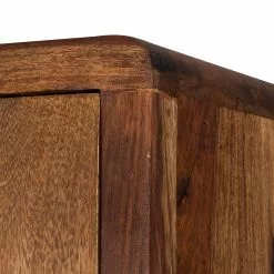 Ars Natura Schiebetürenregal Trangle - Sheesham massiv -Büromöbel Verkaufsgeschäft schiebetuerenregal trangle sheesham massiv 702718