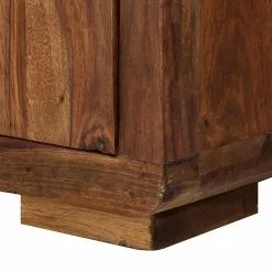 Ars Natura Schiebetürenregal Trangle - Sheesham massiv -Büromöbel Verkaufsgeschäft schiebetuerenregal trangle sheesham massiv 702726