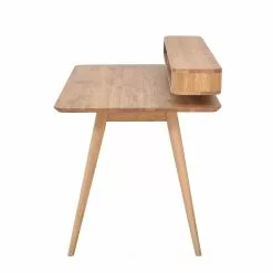 Studio Copenhagen Schreibtisch Sander - Wildeiche massiv -Büromöbel Verkaufsgeschäft schrank loca eiche teilmassiv 90 cm 3779192