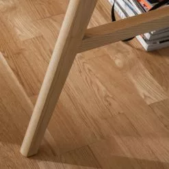 Mørteens Schreibtisch Branno - Eiche teilmassiv - Weiß / Eiche -Büromöbel Verkaufsgeschäft schreibtisch branno eiche teilmassiv weiss eiche 4853432