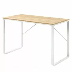 Fredriks Schreibtisch Fertilia - Pappel Dekor / Weiß