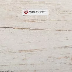 Wolf-Möbel Schreibtisch Goa White - Akazie / Mango teilmassiv - Weiß -Büromöbel Verkaufsgeschäft schreibtisch goa akazie mango teilmassiv weiss 4095760