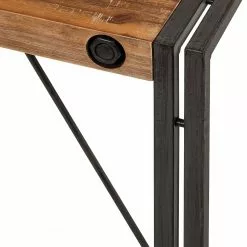 Ars manufacti Schreibtisch Manchester I - Akazie massiv/Metall -Büromöbel Verkaufsgeschäft schreibtisch manchester i akazie massiv metall 4875444