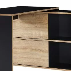 Germania Schreibtisch Mingle - Anthrazit/Eiche Sonoma Dekor -Büromöbel Verkaufsgeschäft schreibtisch mingle anthrazit eiche sonoma dekor 5029328