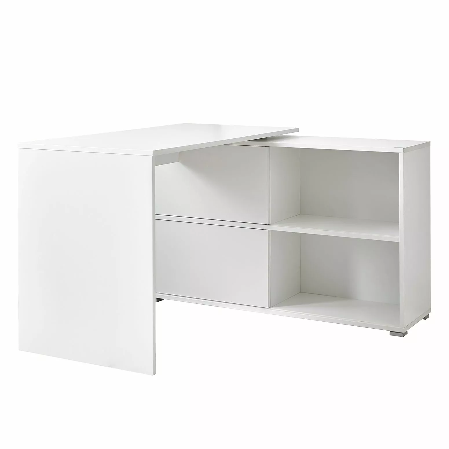 Germania Schreibtisch Mingle - Weiß/Eiche Sonoma Dekor 7 Germania Schreibtisch Mingle - Weiß/Eiche Sonoma Dekor – Bild 5