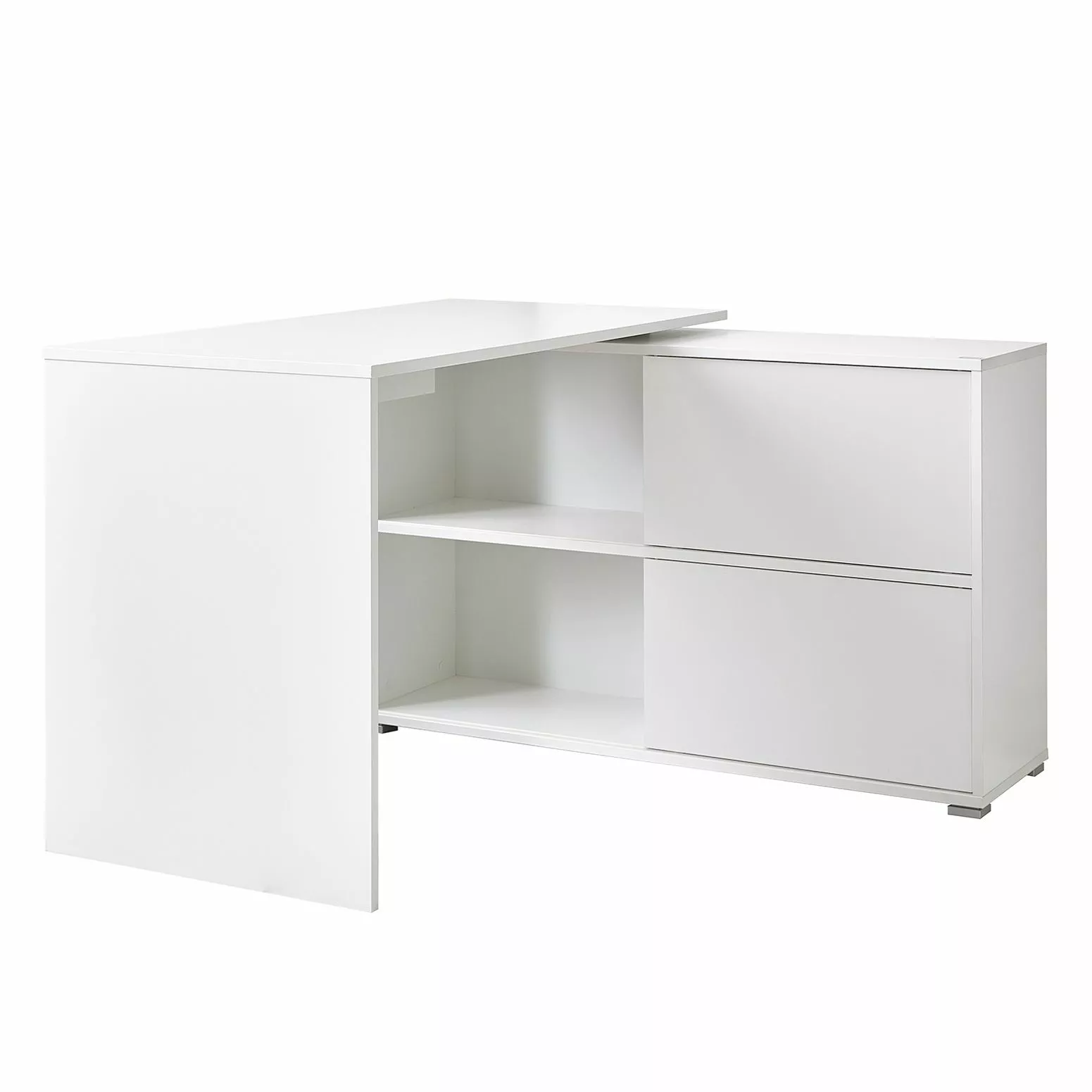 Germania Schreibtisch Mingle - Weiß/Eiche Sonoma Dekor 9 Germania Schreibtisch Mingle - Weiß/Eiche Sonoma Dekor – Bild 7