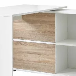 Germania Schreibtisch Mingle - Weiß/Eiche Sonoma Dekor 24 Germania Schreibtisch Mingle - Weiß/Eiche Sonoma Dekor -Büromöbel Verkaufsgeschäft schreibtisch mingle weiss eiche sonoma dekor 5029276