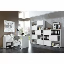 Germania Schreibtisch Mingle - Weiß/Eiche Sonoma Dekor 20 Germania Schreibtisch Mingle - Weiß/Eiche Sonoma Dekor -Büromöbel Verkaufsgeschäft schreibtisch mingle weiss eiche sonoma dekor 5029292