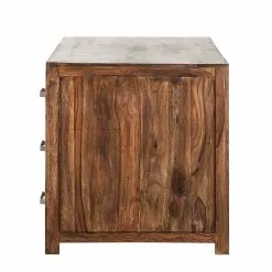 Ars Natura Schreibtisch Ohio - Sheesham massiv - gewachst -Büromöbel Verkaufsgeschäft schreibtisch ohio 1351987