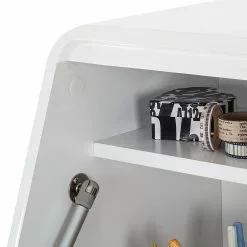 Jahnke Sekretär Cuuba Curve C 10 - Hochglanz Weiß -Büromöbel Verkaufsgeschäft sekretaer cuuba curve c 10 hochglanz weiss 1132618