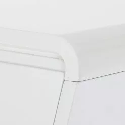 Jahnke Sekretär Cuuba Curve C 10 - Hochglanz Weiß -Büromöbel Verkaufsgeschäft sekretaer cuuba curve c 10 hochglanz weiss 1132622