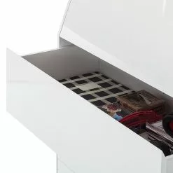 Jahnke Sekretär Cuuba Curve C 10 - Hochglanz Weiß -Büromöbel Verkaufsgeschäft sekretaer cuuba curve c 10 hochglanz weiss 1132630