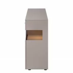 GWINNER Sideboard Anzio - Matt Fango / Balkeneiche - Mit Beleuchtung -Büromöbel Verkaufsgeschäft sideboard anzio mit beleuchtung 4524272