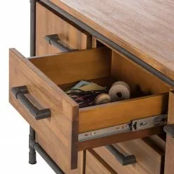 Ars manufacti Sideboard Atelier - Akazie teilmassiv -Büromöbel Verkaufsgeschäft sideboard atelier akazie teilmassiv 1832622