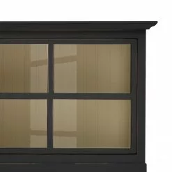 Maison Belfort Sideboard Azjana I - Schwarz / Pinie Creme -Büromöbel Verkaufsgeschäft sideboard azjana i pinie teilmassiv schwarz pinie creme 3394773