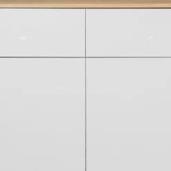 Tenzo Sideboard Dot II - Weiß -Büromöbel Verkaufsgeschäft sideboard dot ii eiche teilmassiv weiss 4148716