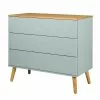 Tenzo Kommode Dot III - Mint -Büromöbel Verkaufsgeschäft sideboard dot iii eiche teilmassiv mint 5007880