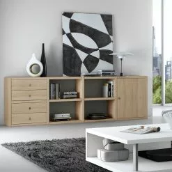 Loftscape Sideboard Emporior III.B - Eiche Dekor 7 Loftscape Sideboard Emporior III.B - Eiche Dekor -Büromöbel Verkaufsgeschäft sideboard emporior iii b eiche dekor 1556410