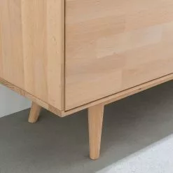 Mørteens Sideboard Finsby - Buche Weißöl -Büromöbel Verkaufsgeschäft sideboard finsby buche massiv 3681729