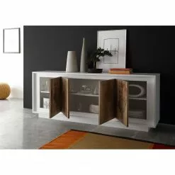 LC Spa Sideboard Forenza - Hellbraun / Weiß -Büromöbel Verkaufsgeschäft sideboard forenza 4254556