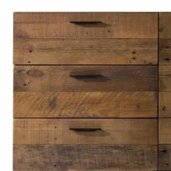 Ars manufacti Sideboard Grasby - Altholz Pinie / Metall - Pinie Dunkel / Schwarz -Büromöbel Verkaufsgeschäft sideboard grasby altholz pinie metall pinie dunkel schwarz 4884988