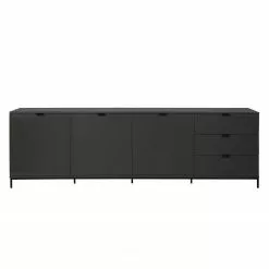 Studio Copenhagen Sideboard Harma I - Dunkelgrau -Büromöbel Verkaufsgeschäft sideboard harma i dunkelgrau 5170188