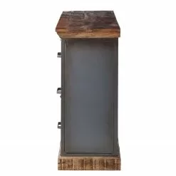 Ars manufacti Sideboard Hunter - Mango massiv / Metall - Mango / Blaugrau -Büromöbel Verkaufsgeschäft sideboard hunter mango massiv metall mango blaugrau 4414516