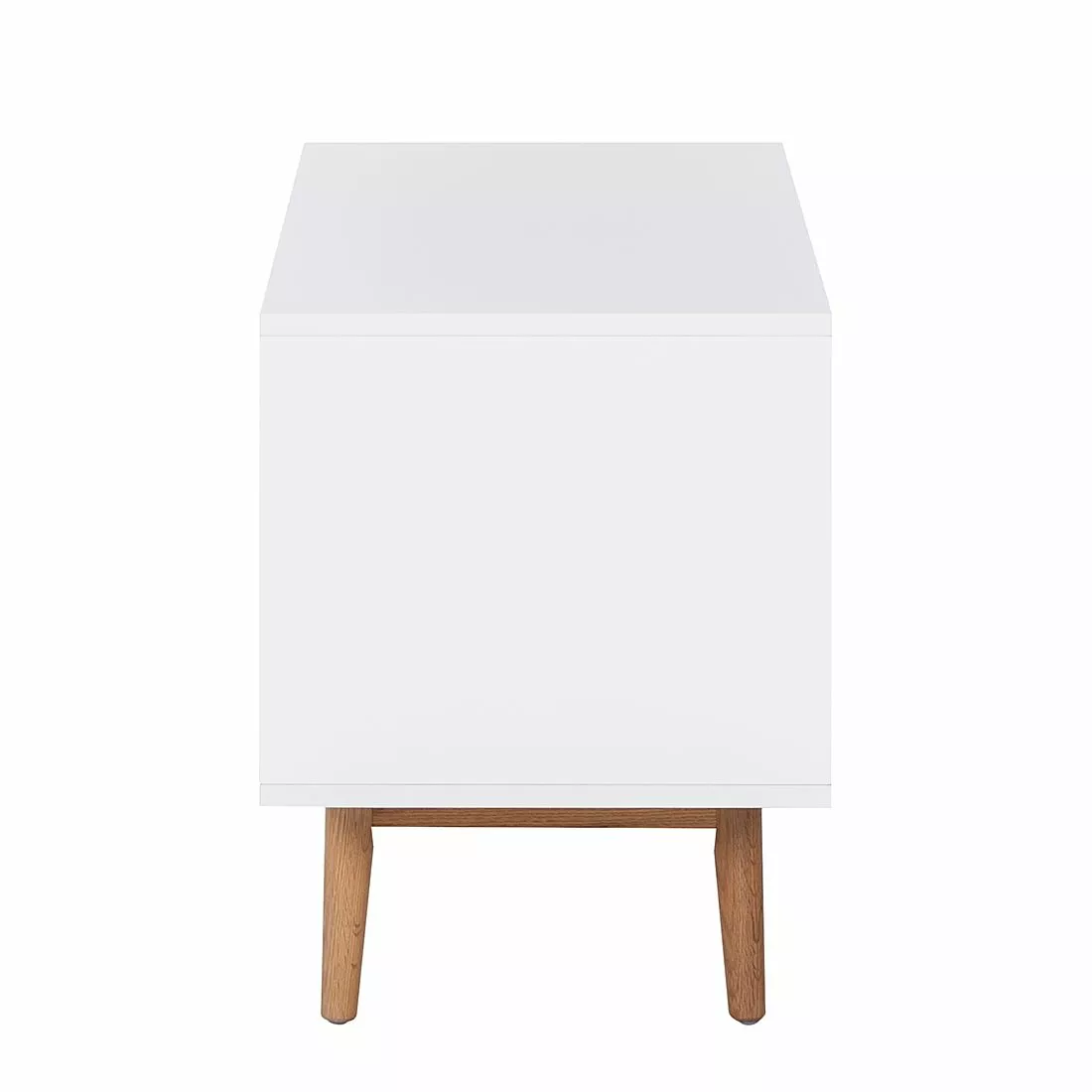 Mørteens Sideboard Lindholm V - Eiche teilmassiv - Weiß / Eiche 6 Mørteens Sideboard Lindholm V - Eiche teilmassiv - Weiß / Eiche – Bild 4