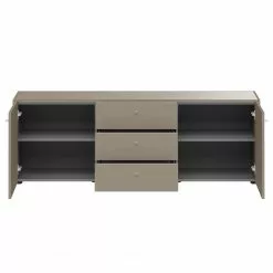 Germania Sideboard Monteo III - Steingrau -Büromöbel Verkaufsgeschäft sideboard monteo steingrau 4943724