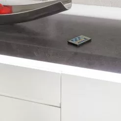 Fredriks Sideboard Namona I - Inkl. Beleuchtung - Weiß / Beton Dekor 15 Fredriks Sideboard Namona I - Inkl. Beleuchtung - Weiß / Beton Dekor -Büromöbel Verkaufsgeschäft sideboard namona i inkl beleuchtung weiss anthrazit weiss anthrazit 4040304