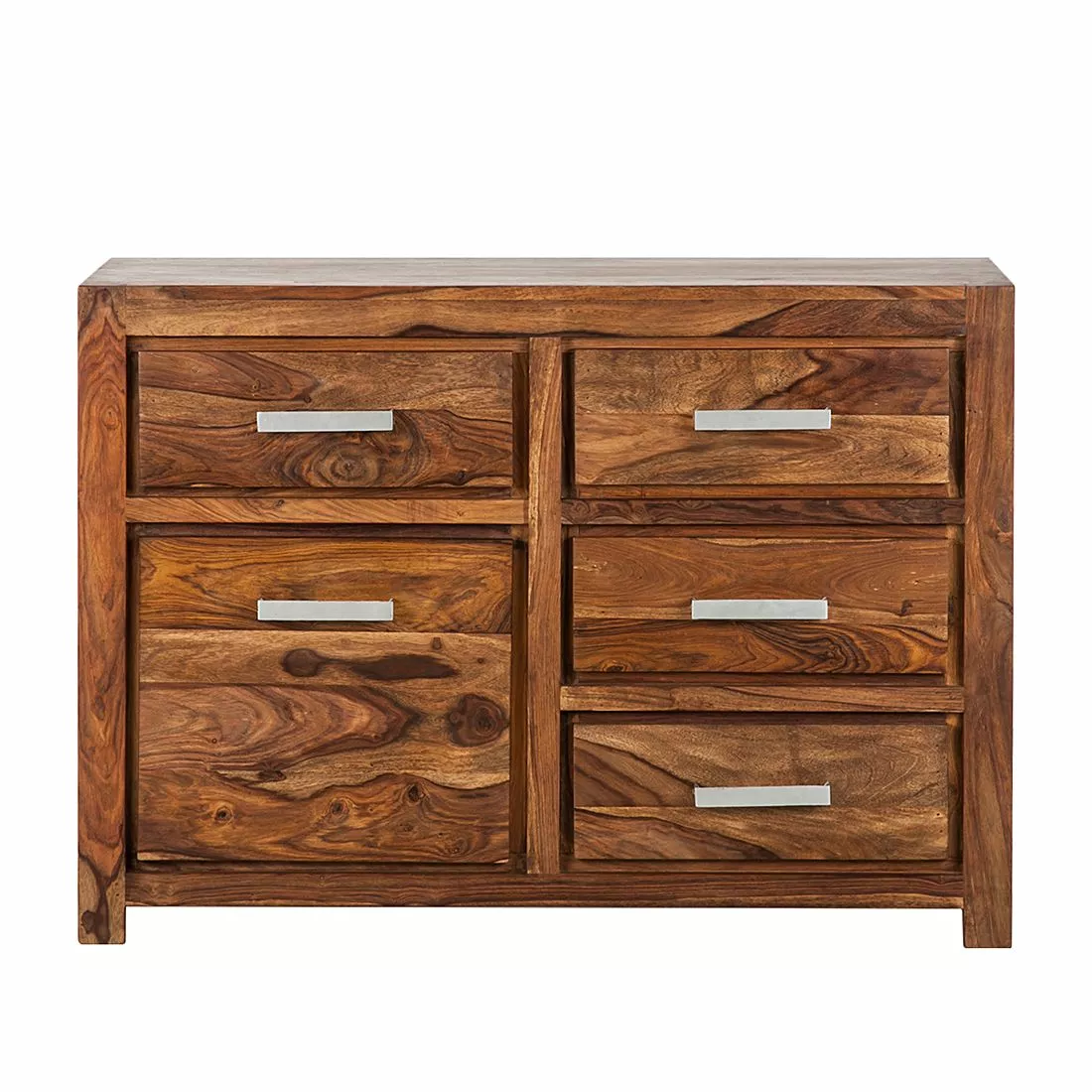 Ars Natura Sideboard Ohio I - Seesham massiv - gewachst 5 Ars Natura Sideboard Ohio I - Seesham massiv - gewachst – Bild 3