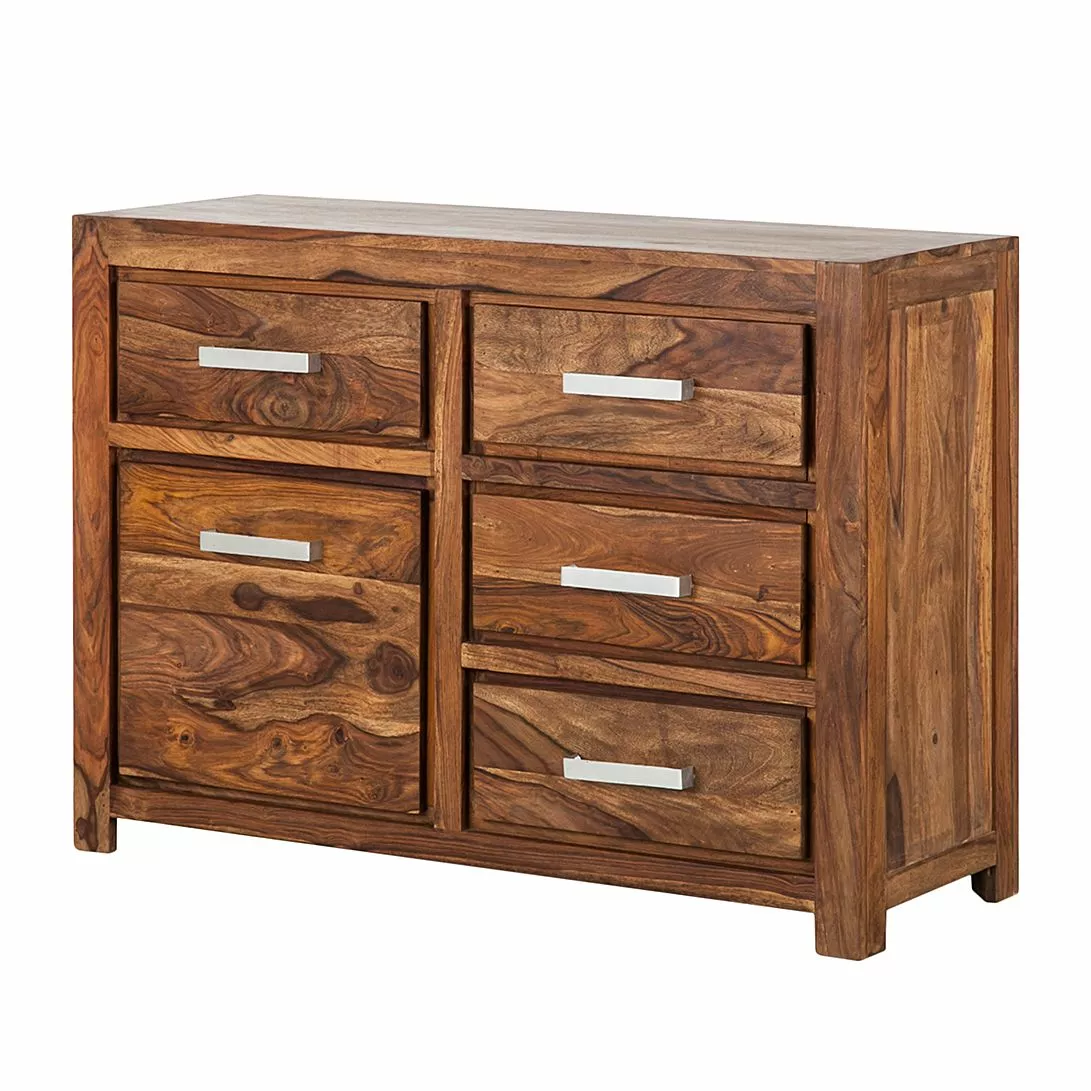 Ars Natura Sideboard Ohio I - Seesham massiv - gewachst 3 Ars Natura Sideboard Ohio I - Seesham massiv - gewachst