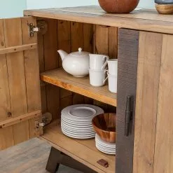 Ars manufacti Sideboard Tamati - Pinie massiv -Büromöbel Verkaufsgeschäft sideboard tamati pinie massiv 3758516