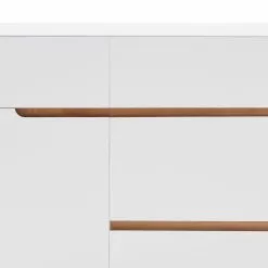 Mørteens Sideboard Tenabo - Matt Weiß / Asteiche -Büromöbel Verkaufsgeschäft sideboard tenabo ii matt weiss asteiche 5237860