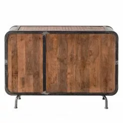 Ars manufacti Sideboard Wharton I - Akazie teilmassiv / Stahl -Büromöbel Verkaufsgeschäft sideboard wharton i mango teilmassiv stahl 5212020