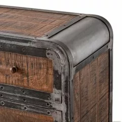 Ars manufacti Sideboard Wharton I - Akazie teilmassiv / Stahl -Büromöbel Verkaufsgeschäft sideboard wharton i mango teilmassiv stahl 5212024