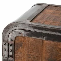 Ars manufacti Sideboard Wharton I - Akazie teilmassiv / Stahl -Büromöbel Verkaufsgeschäft sideboard wharton i mango teilmassiv stahl 5212036