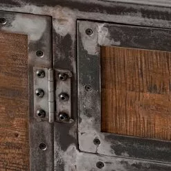 Ars manufacti Sideboard Wharton I - Akazie teilmassiv / Stahl -Büromöbel Verkaufsgeschäft sideboard wharton i mango teilmassiv stahl 5212040