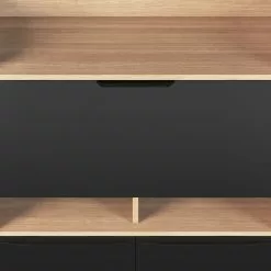 Temahome Sekretär Lomborg - Eiche / Matt Schwarz -Büromöbel Verkaufsgeschäft temahome buero 05 01 2017 4318932