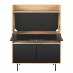 Temahome Sekretär Lomborg - Eiche / Matt Schwarz -Büromöbel Verkaufsgeschäft temahome buero 05 01 2017 4318944