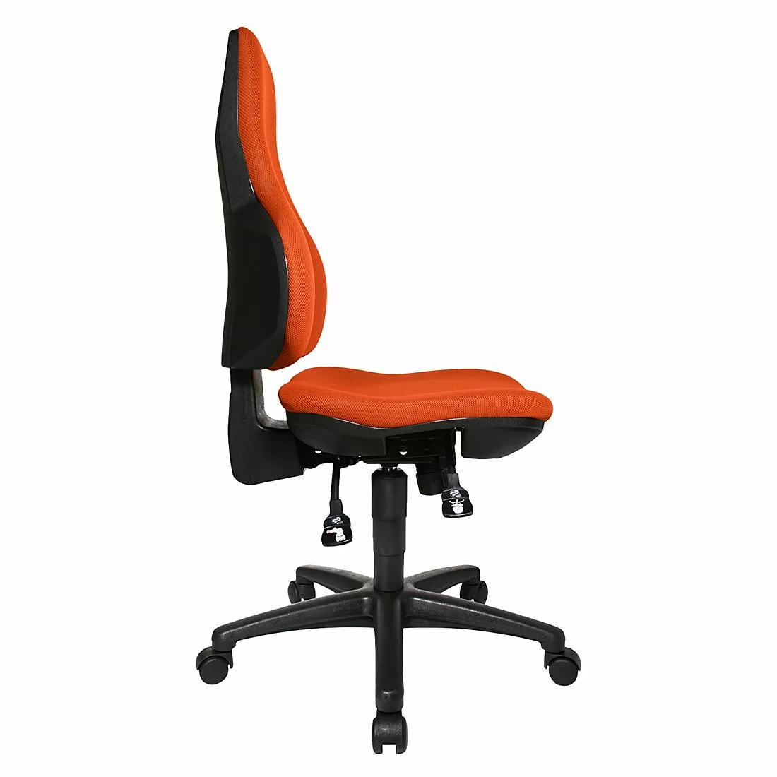 Topstar Bürodrehstuhl Ergo Point SY - Orange - Ohne Armlehnen 7 Topstar Bürodrehstuhl Ergo Point SY - Orange - Ohne Armlehnen – Bild 5