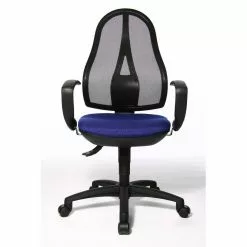 Topstar Drehstuhl Open Point SY - Kunstfaser / Mesh - Royalblau / Schwarz -Büromöbel Verkaufsgeschäft topstar open point drehstuhl royalblau m ts ast opt ryb 1