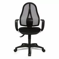 Topstar Drehstuhl Open Point SY - Kunstfaser / Mesh - Schwarz -Büromöbel Verkaufsgeschäft topstar open point drehstuhl schwarz m ts ast opt shw 1