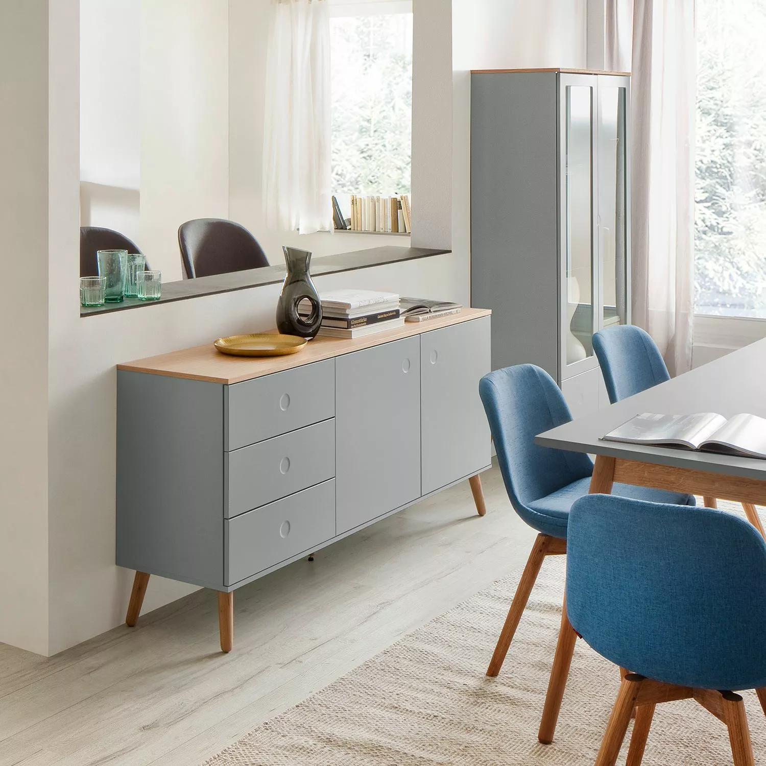 Tenzo Sideboard Dot I - Grau 4 Tenzo Sideboard Dot I - Grau – Bild 2