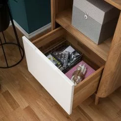 Studio Copenhagen Regal Loca - Höhe: 196 cm -Büromöbel Verkaufsgeschäft wohnwand loca wildeiche teilmassiv 4920140